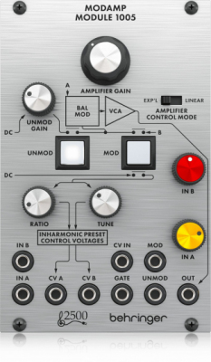 Behringer MODAMP MODULE 1005 - moduł syntezatora modularnego