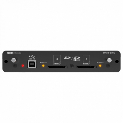 Klark Teknik DN32-LIVE - Karta rozszerzenia SD/SD i USB 2.0 do serii M