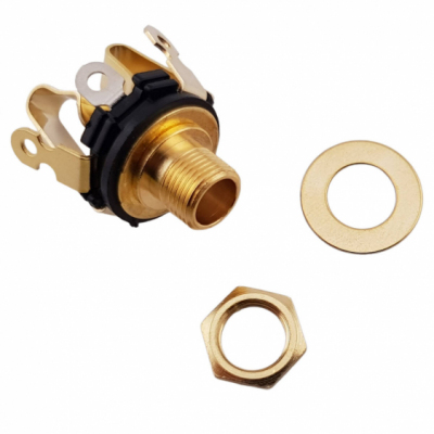 ST Professional ST-P 1JP-011 O - Gniazdo panelowe Jack 6,35 mm