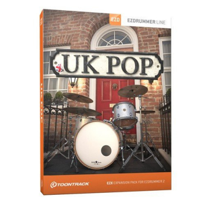 Toontrack UK POP EZX [licencja] - wirtualny zestaw perkusyjny