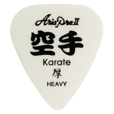 ARIA PK-KARATE (WH) - piórko do gitary 1.0 mm biały