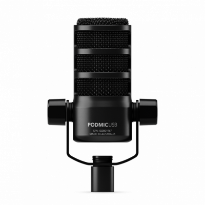 RODE PodMic USB - Mikrofon Dynamiczny Podcast czarny