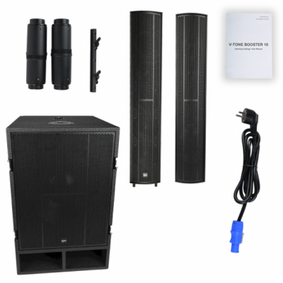 V-TONE BOOSTER 18 - System aktywny słupkowy 1400W