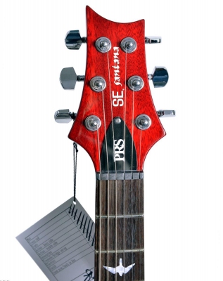 PRS SE Santana Special P90 Vintage Cherry - gitara elektryczna, sygnowana-5679