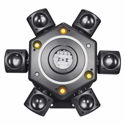 LIGHT4ME COSMOS 2 - Ruchomy multiefekt świetlny LED