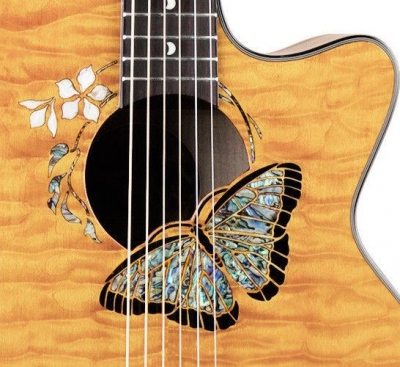 Luna Fauna Butterfly - gitara elektro-akustyczna-2600