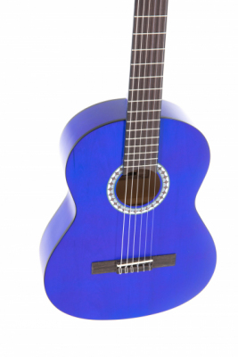 Gewa Pure Basic - Gitara klasyczna 3/4 Niebieska