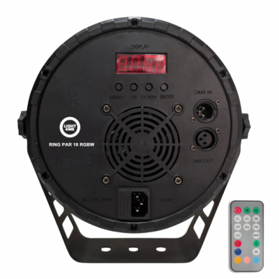 LIGHT4ME RING PAR 18 RGBW - Reflektor sceniczny PAR