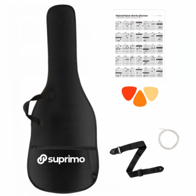 SUPRIMO CGS2 BK - Gitara klasyczna 4/4