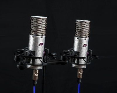 Aston Microphones Spirit Stereo Pair - Para mikrofonów pojemnościowych + uchwyty + pop filtry