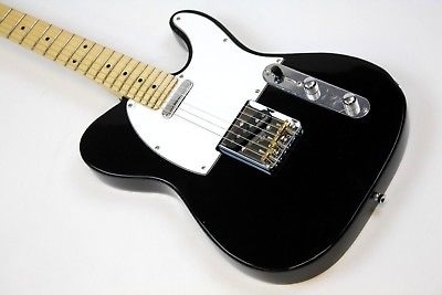 Vintage V75BK Gitara elektryczna  Gloss Black
