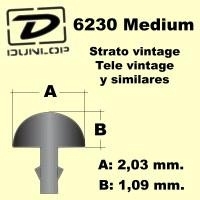 Dunlop 6230 Progi Gitarowe