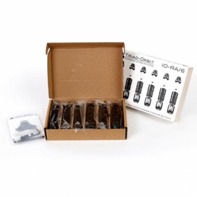 Triad Orbit IO-RA/6 - Zestaw 6 adapterów z szybkozłączką IO