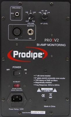 Prodipe Pro5 v2 - aktywne monitory studyjne-4315