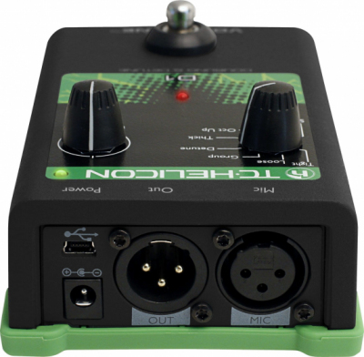 TC Helicon VoiceTone D1 - Dubler/Detuner procesor wokalowy