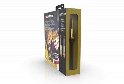 MONSTER CABLE ROCK - Kabel instrumentalny 3.6m