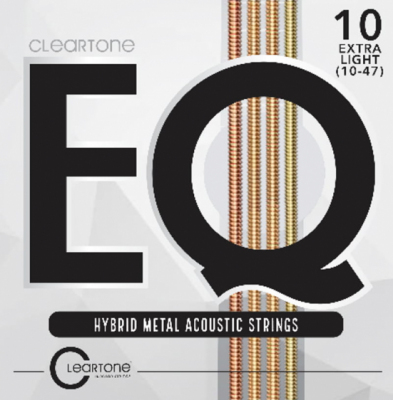 Cleartone struny do gitary akustycznej EQ Hybrid Metal 10-47