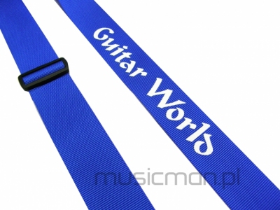 Guitar World - Pasek gitarowy niebieski
