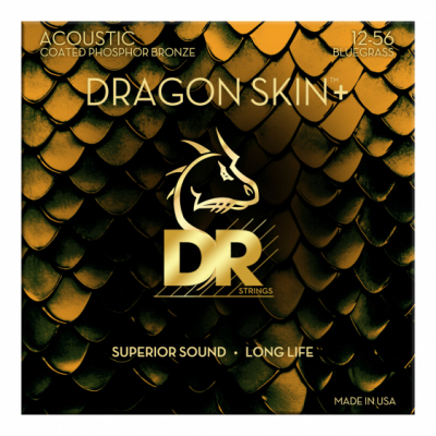 DR DAP 12-56 DRAGON SKIN+ - STRUNY DO GITARY AKUSTYCZNEJ