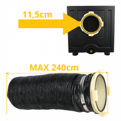 EVOLIGHTS NEBULA 2000 - Profesjonalna wytwornica ciężkiego dymu