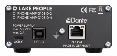 Lake People G103-D-4 - Wzmacniacz słuchawkowy