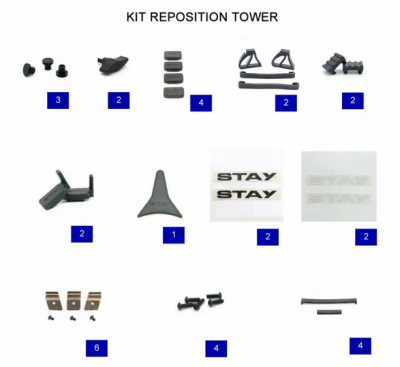 STAY Set Kit TOWER - Zestaw akcesoriów do wersji TOWER