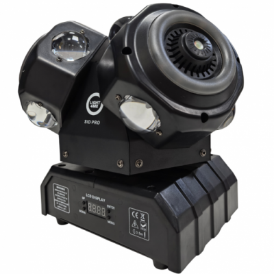 LIGHT4ME SID PRO - Ruchomy multiefekt świetlny LED