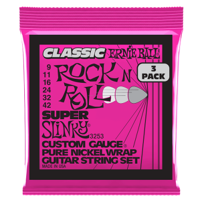 ERNIE BALL EB 3253 - komplet strun do gitary elektrycznej 3Pak