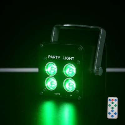 LIGHT4ME ACCU PAR 4x3W - Reflektor akumulatorowy 3600 mAh