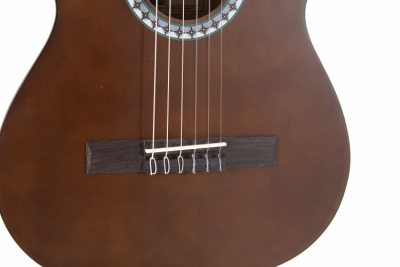 Gewa Basic - Gitara klasyczna brązowa 1/2