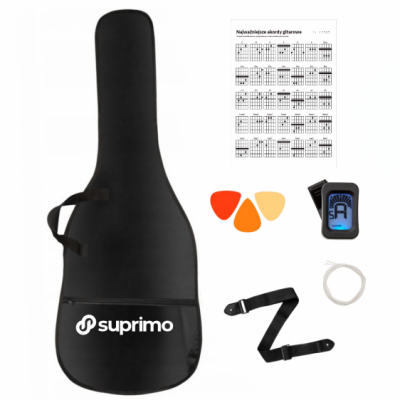 SUPRIMO CGS3 BK - Gitara klasyczna 4/4