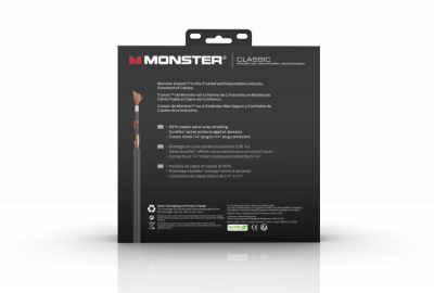 MONSTER CABLE CLASSIC - Kabel instrumentalny 6.4m