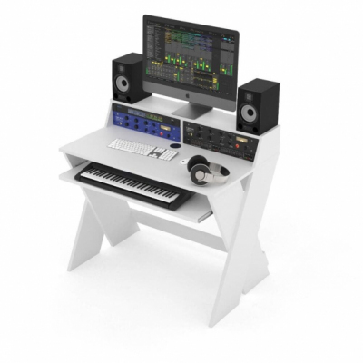 GLORIOUS SOUND DESK COMPACT WHITE - PROFESJONALNE BIURKO STUDYJNE