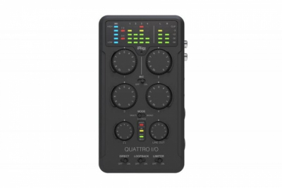 ‌IK MULTIMEDIA IRIG PRO QUATTRO I/O DELUXE - PRZENOŚNY REJESTRATOR