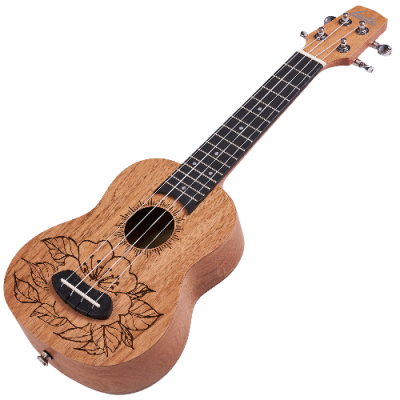 LAILA UFG-2111-A FLOWERS - Ukulele sopranowe