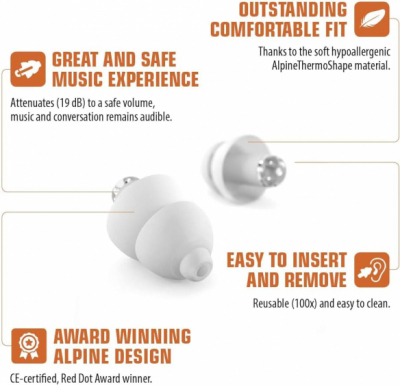 Alpine PartyPlug - Zatyczki do uszu