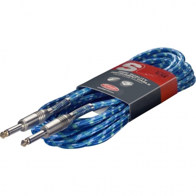 Stagg SGC-6-VT-BL - kabel instrumentalny 6m-2489
