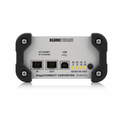 Klark Teknik DN4816U – interfejs StageCONNECT do urządzeń Ultranet lub USB