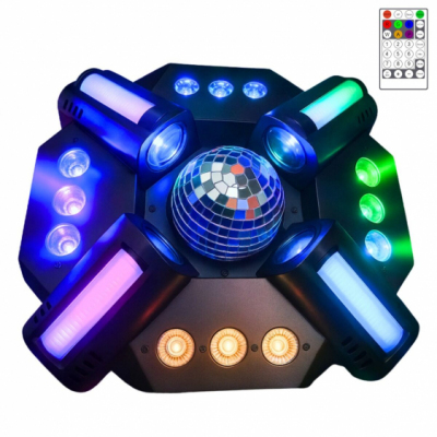 LIGHT4ME MULTIX - Multiefekt świetlny 3w1 LED