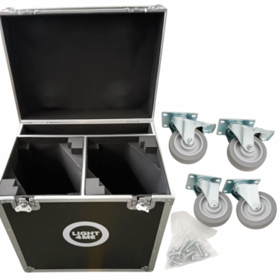 LIGHT4ME VENOM 450 CASE 2IN1 - Skrzynia transportowa na 2 głowice ruchome