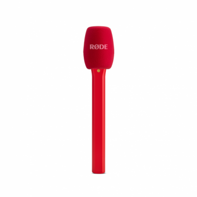 RODE Interview Micro Red - Uchwyt z pop filtrem do Wireless Micro czerwony