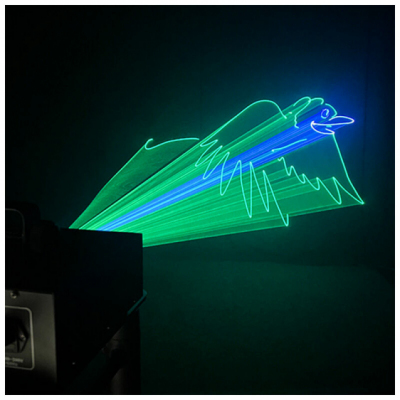 EVOLIGHTS LASER 3W RGB - Estradowe oświetlenie laserowe