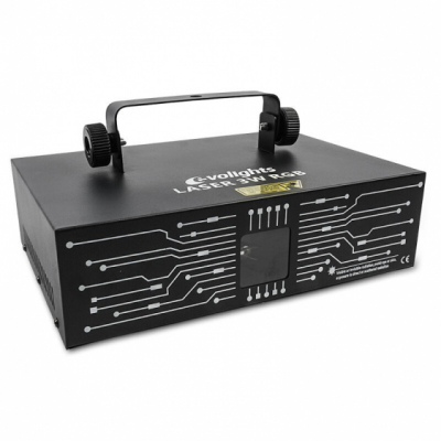 EVOLIGHTS LASER 3W RGB - Estradowe oświetlenie laserowe