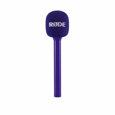 RODE Interview GO - Uchwyt z pop filtrem fioletowy
