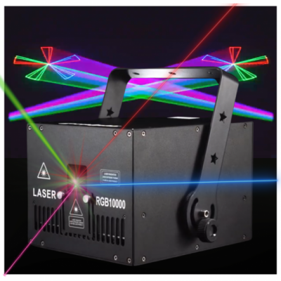 EVOLIGHTS LASER 10W RGB V2 - projektor laserowy