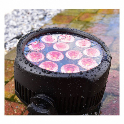 EVOLIGHTS SMOOTH PAR 12x10W RGBWA-UV LED IP65 - naświetlacz zewnętrzny