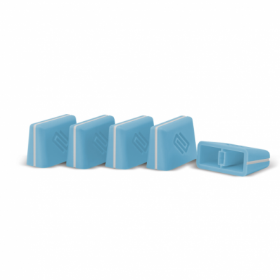 RELOOP Fader Cap Set Blue 5 szt. - Nakładki na suwaki