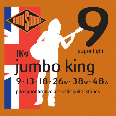 Rotosound JK9 [9-48] brąz fosforowy struny do gitary akustycznej