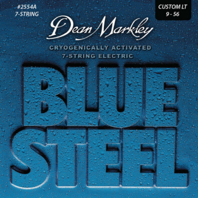 Dean Markley 7 strun do gitary elektrycznej BLUE STEEL 9-56