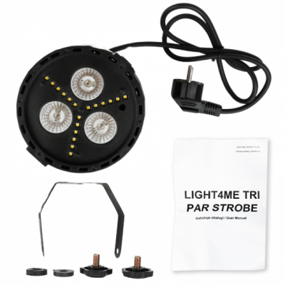 LIGHT4ME TRI PAR STROBE - reflektor par LED